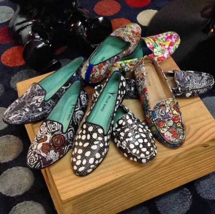 Coleção Blue Bird Shoes com desenhos de Marcelo Zuffo