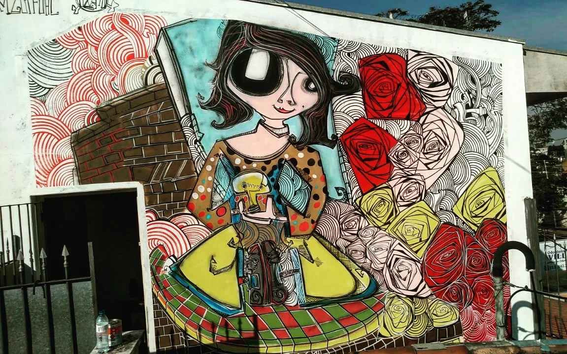 Residential art commission in Parque Continental