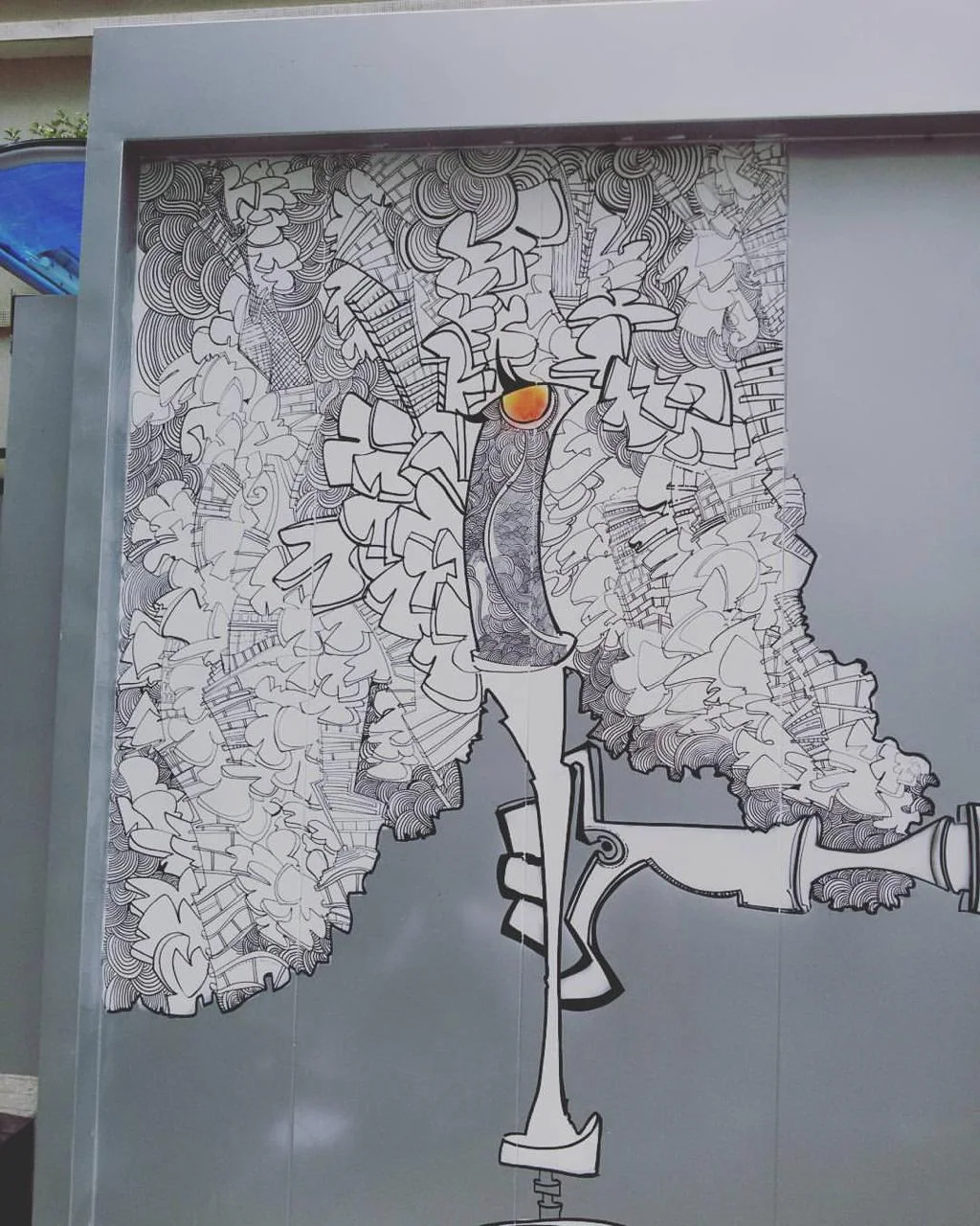 Estudo de figura, cidade e repetição no banco de imagens de Marcelo Zuffo